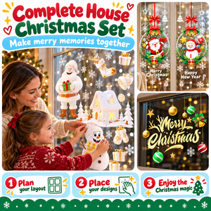 Make merry memories together — applying the Complete House Christmas Set